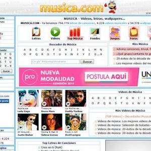 Musica.com: Letras de canciones y videos de musica.
